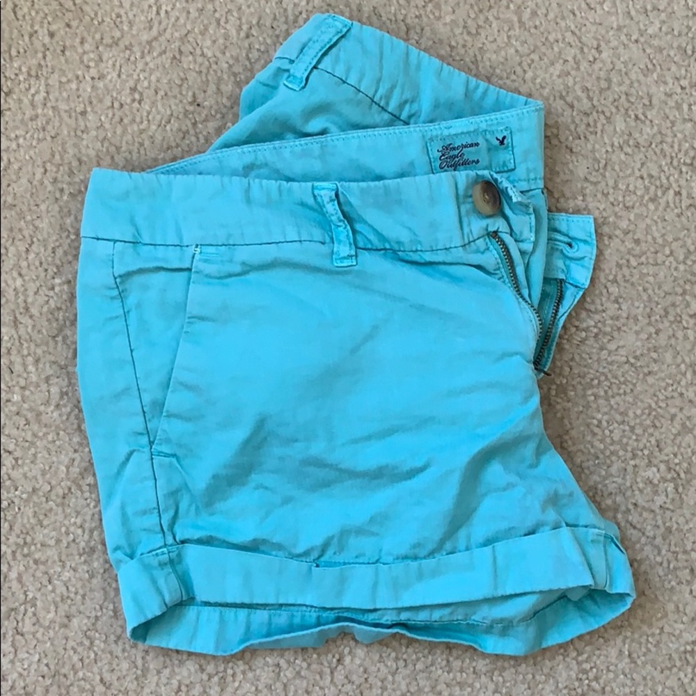 Light blue American eagle shorts